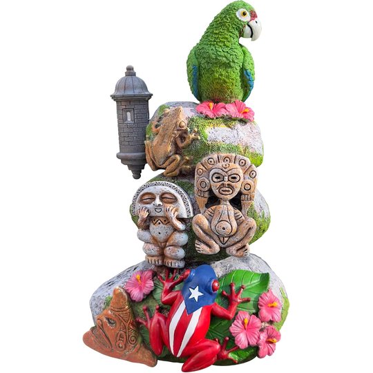 JULYSVE Puerto Rico Souvenir — Parrot Edition (Plays Coquí Sound)