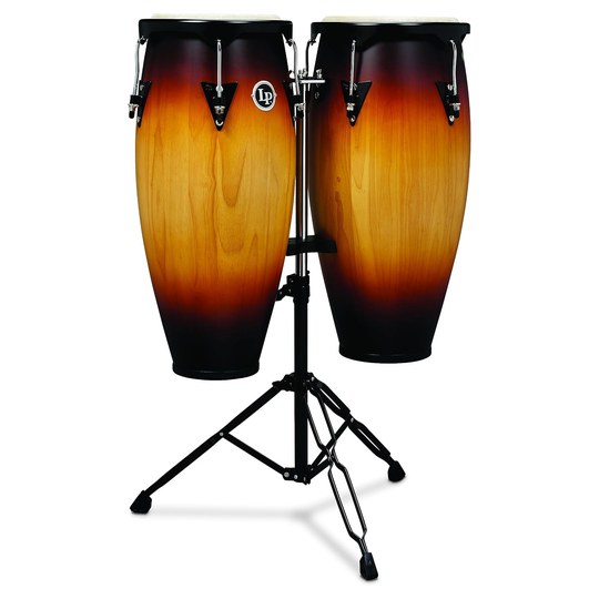 LP City Wood Congas — Vintage Sunburst