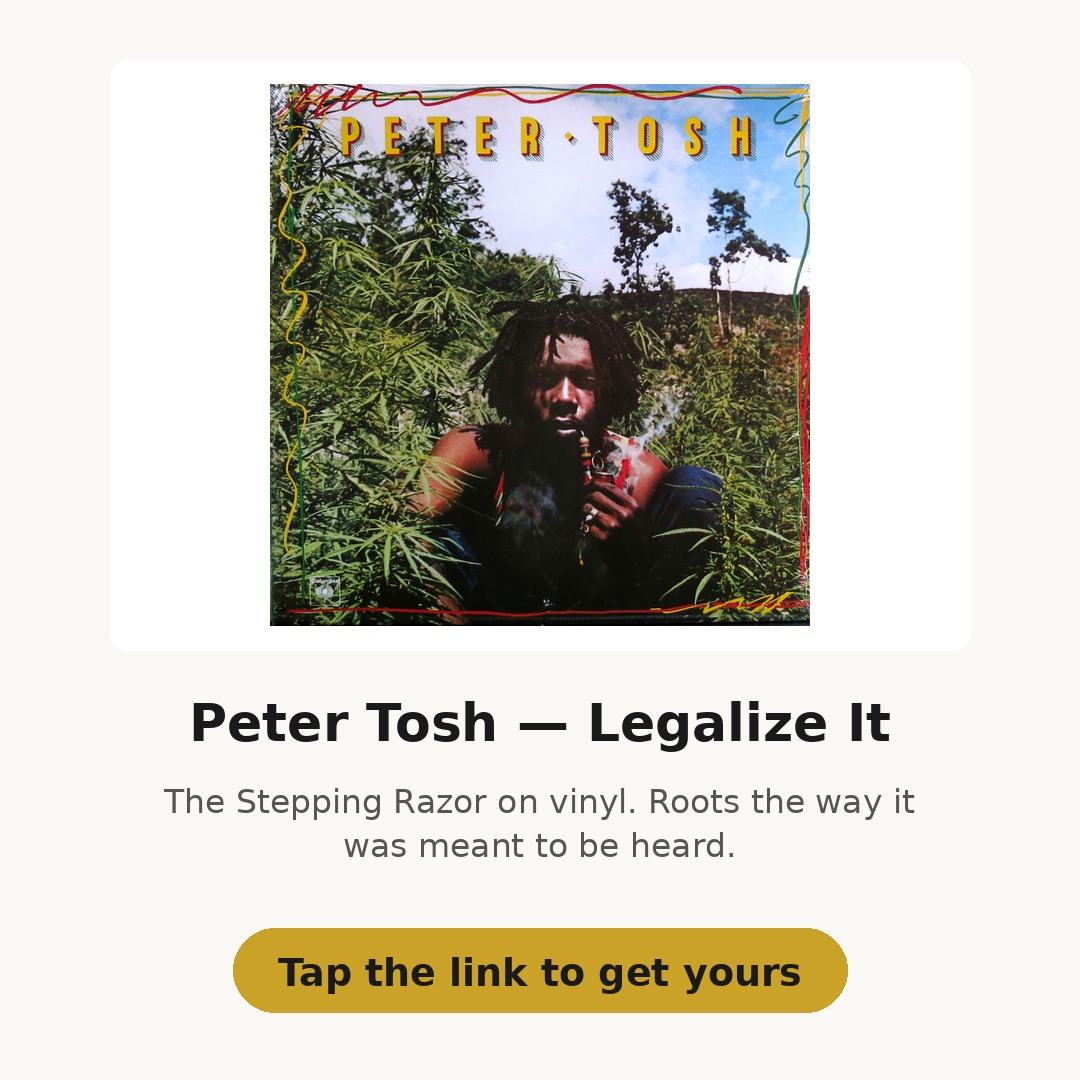 Peter Tosh — Legalize It (Vinyl)