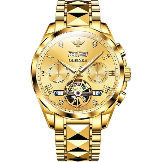 OUPINKE Automatic Watch — All Gold