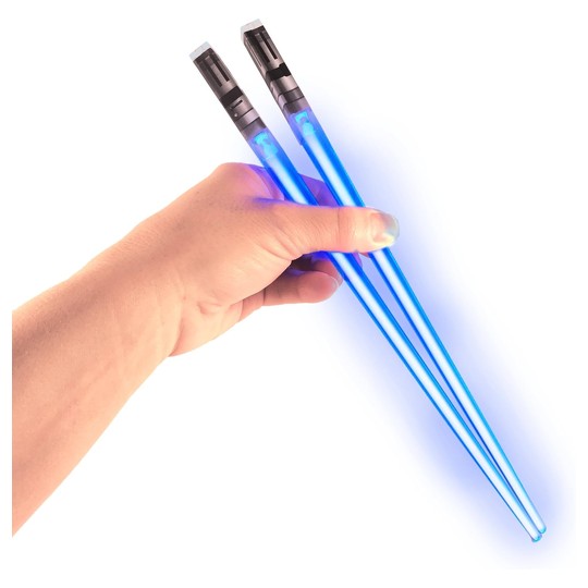 Lightsaber Chopsticks — Blue LED Light-Up